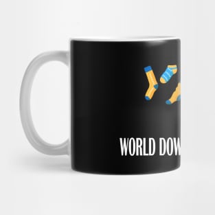 world down syndrome day Mug